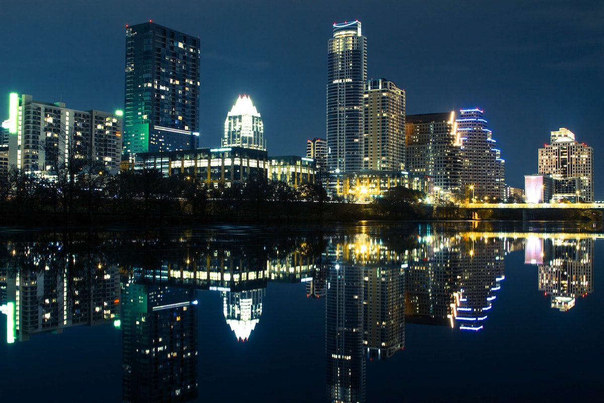 Austin, the capitol of TX is just 78 miles North